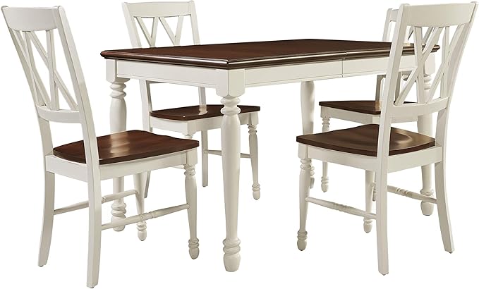 Crosley Furniture Shelby 5-Piece Traditional Dining Table Set by CrosleyFurniture