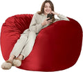 HABUTWAY Bean Bag Chair: Giant 6' Memory Foam Furniture Bean Bag Chair - 6Ft by HABUTWAYMakeYourLifeComfortable