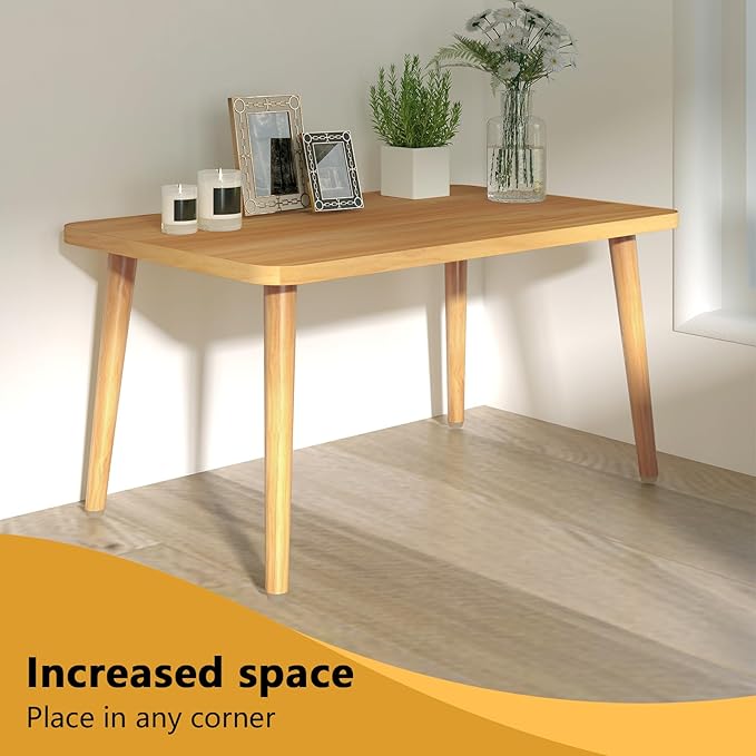 Square Coffee Table Low Table - Image 9