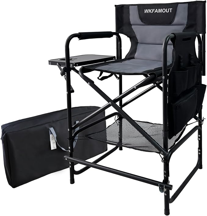 Tall Folding Directors Chair by WKFAMOUTCAMP