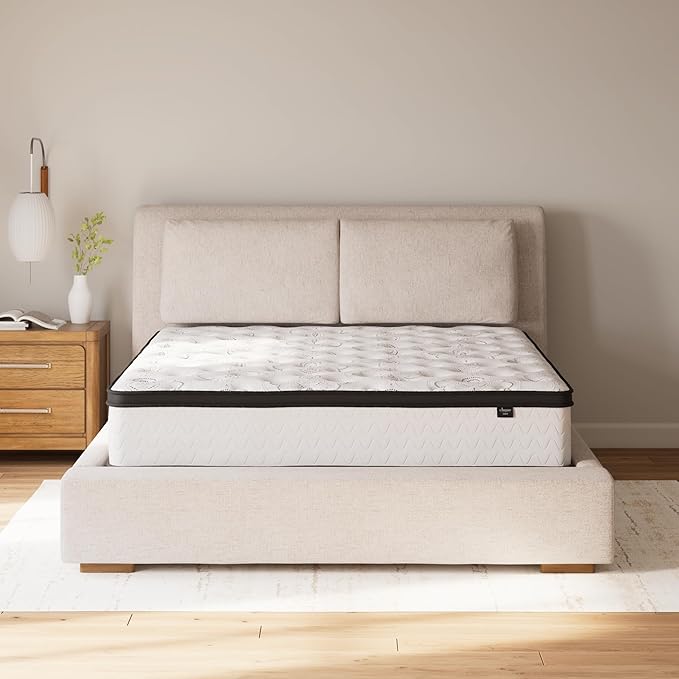 Signature Design by Ashley California King Size Chime 12 Inch Medium Firm - Image 3