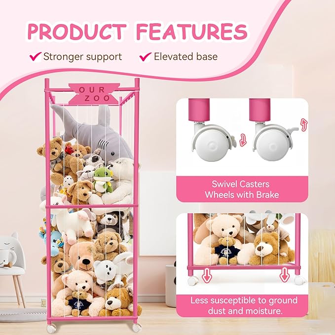 Stuffed Animal Storage Zoo - Image 5