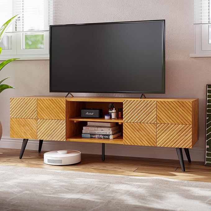 Bme Rhombus Wooden TV Stand by Bme