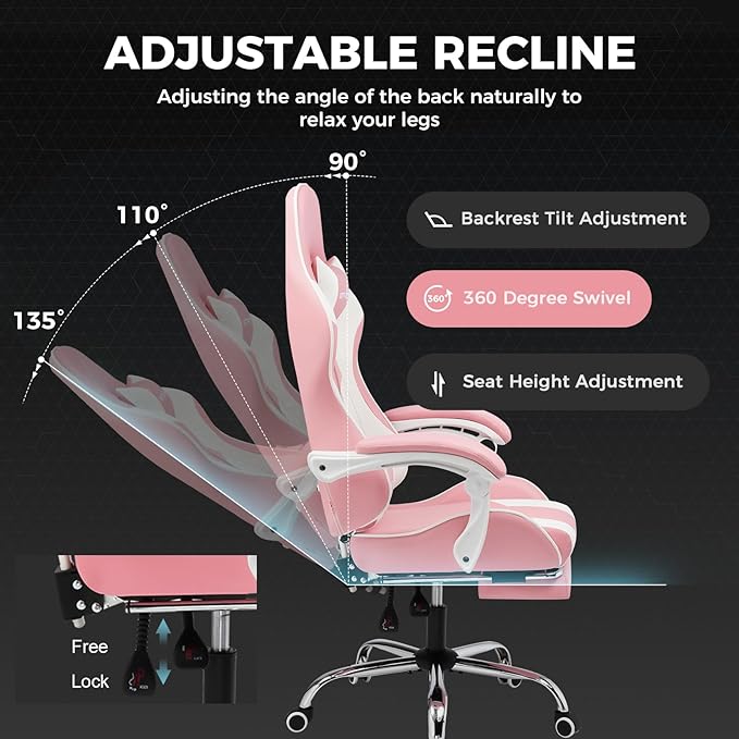 GTPLAYER Gaming Chair, Computer Chair - Image 6