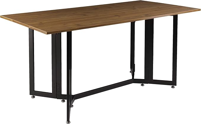 SEI Furniture Driness Drop Leaf Console to Dining Convertible Table, 63 W x 31 by SEIFurniture