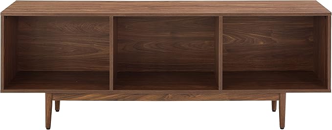 Crosley Furniture Liam Large Vinyl Record Storage TV Stand and Entertainment - Image 4