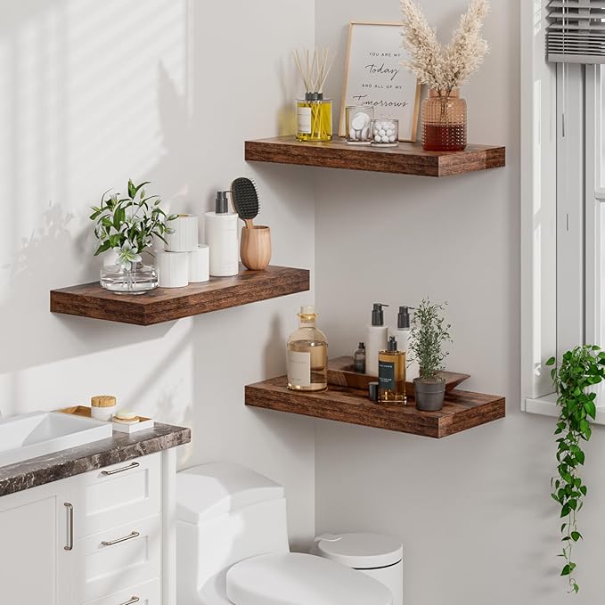 Heimlove 12" Deep Floating Shelves - Image 6
