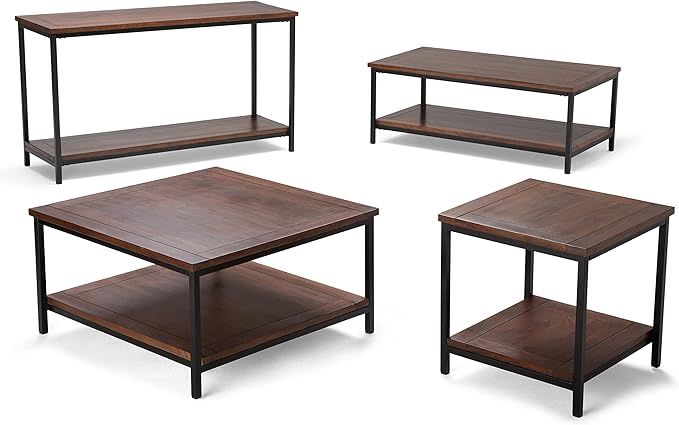 SIMPLIHOME Skyler Square Coffee Table - Image 10