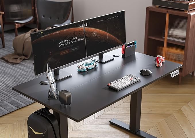 Seang Electric Standing Desk Adjustable Height, 40 x 24 Inch Sit Stand Desk - Image 9