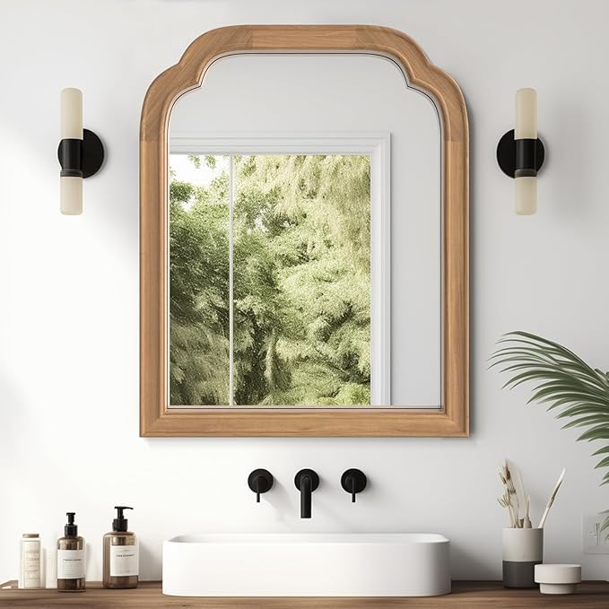 WallBeyond Wood Frame Wall Mirror Decor by WallBeyond