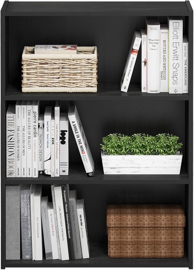 Furinno Pasir 3-Tier Open Shelf Bookcase - Image 4