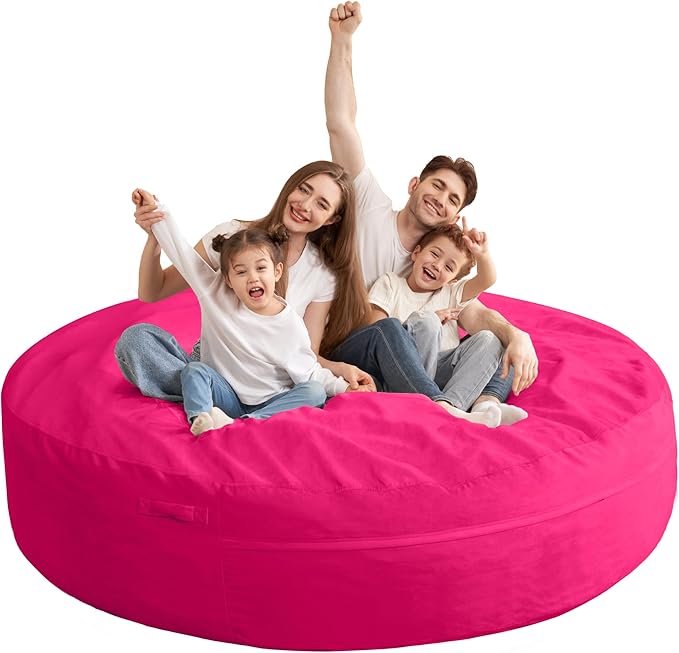 HABUTWAY XX-Large Bean Bag Chair: Giant 7' Memory Foam Furniture Bean Bag Chairs by HABUTWAYMakeYourLifeComfortable