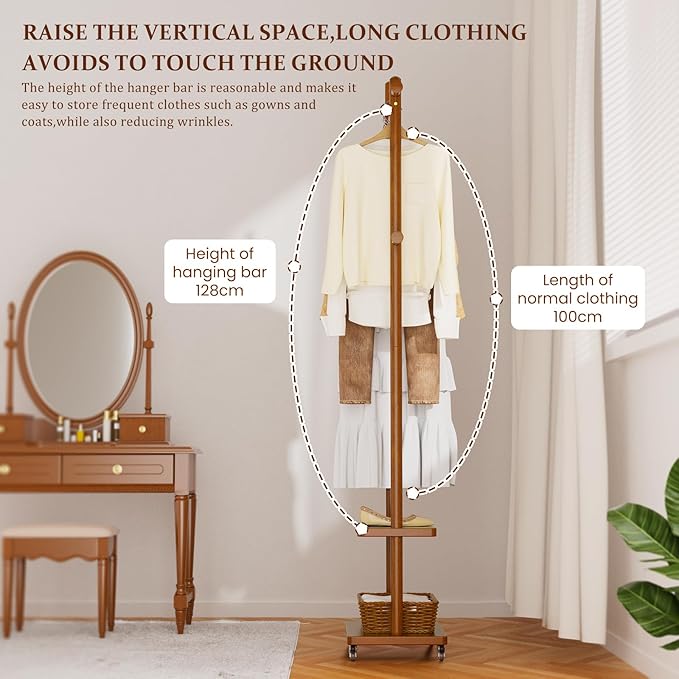 Coat Rack Freestanding Clothing Rack - Image 8