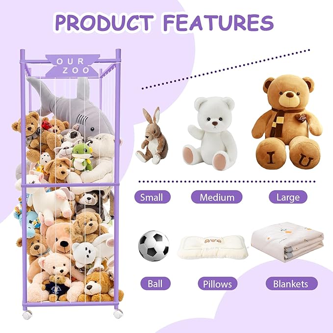 Stuffed Animal Storage Zoo - Image 3