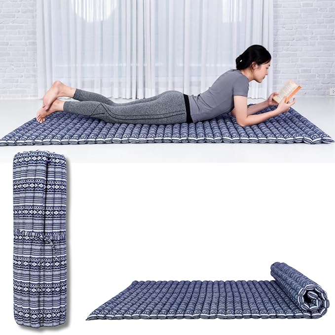 Leewadee - Kapok Roll Mat – Handcrafted Folding Sleep & Relaxation Mattress by Leewadee