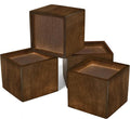 Sopicoz 2 inch Wood Bed Risers Set of 4, Square Furniture Risers Couch Risers by Sopicoz