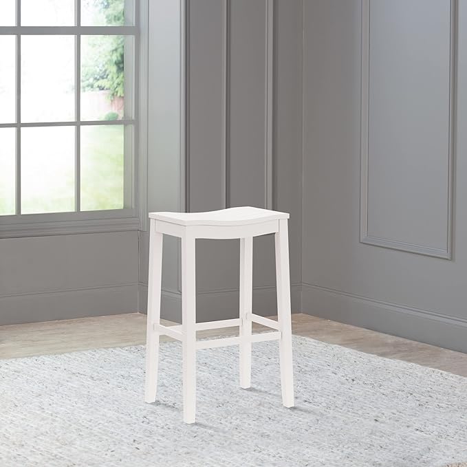 Hillsdale Furniture Fiddler Backless Saddle Bar Stool - Image 11