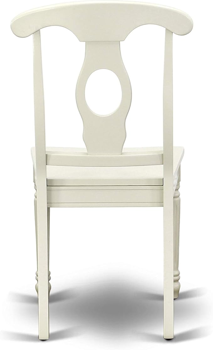 East West Furniture DOKE7-LWH-W 7 Piece Dining Set Consist of a Rectangle - Image 11
