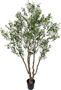 Artificial Olive Tree Tall, Faux Olive Tree Indoor Artificial Tree by AfanD