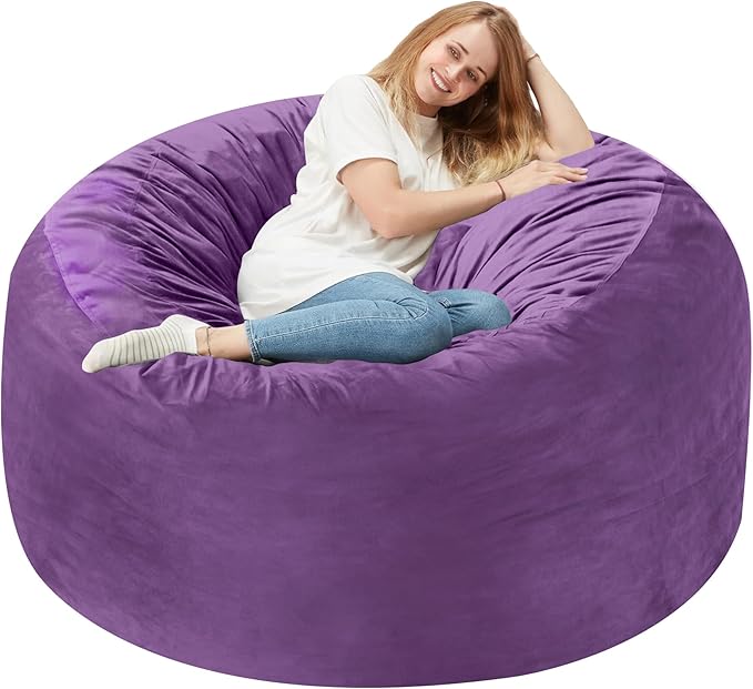 Homguava 3FT Bean Bag Chair: 3' Bean Bags by Homguava