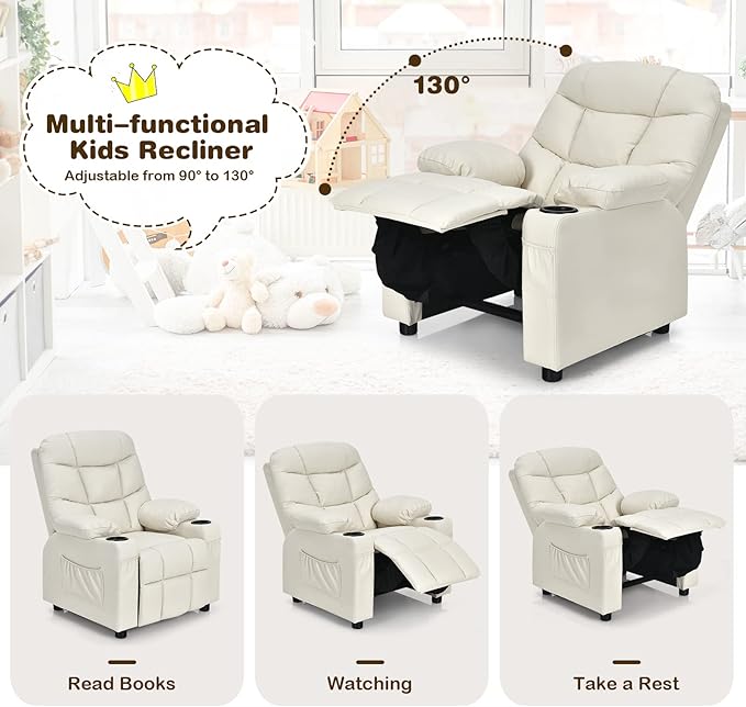Costzon Kids Recliner Chair - Image 4