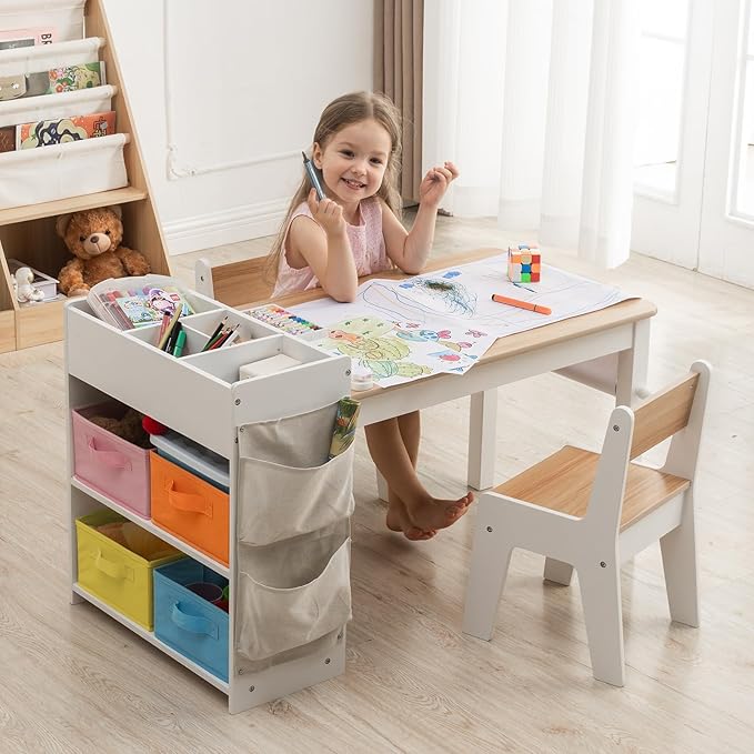 Kids Art Table and Chair by IKALIFE