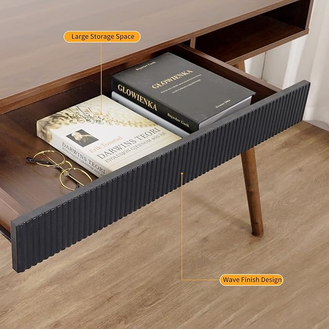 Artswish Mid Century Modern Office Desk - Image 4