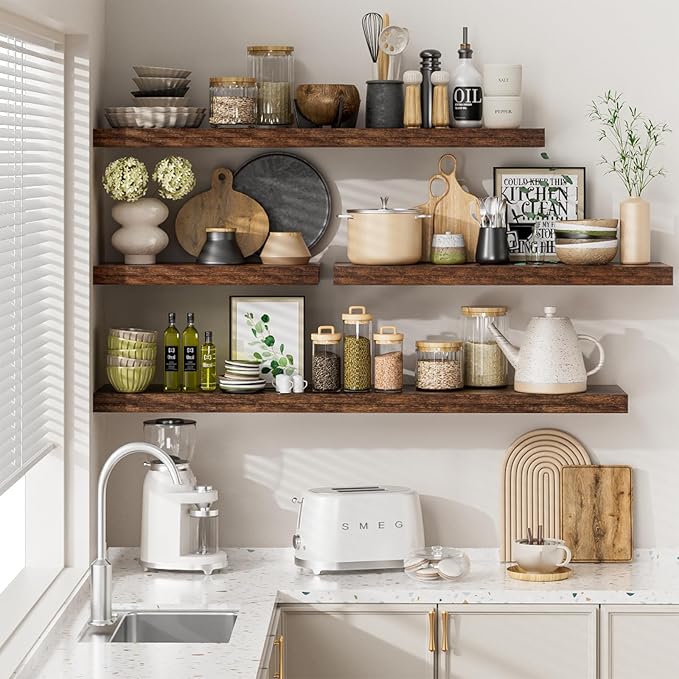 Heimlove 36 Inch Long Floating Shelf - Image 7