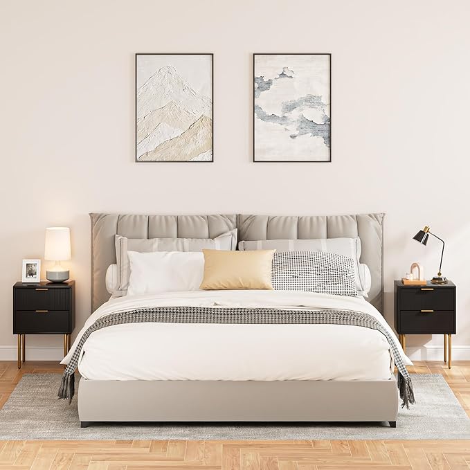 Nightstand, Small Bedside Table - Image 7