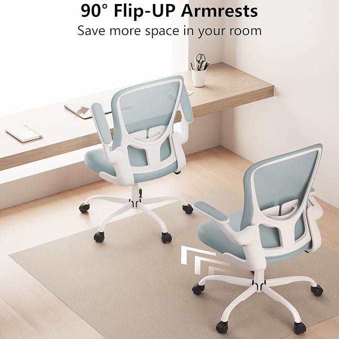 Ergonomic Office Chair, Comfort Swivel Home Office Task Chair, Breathable Mesh - Image 2