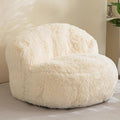 BYBYME Giant Bean Bag Chair, Faux Fur Bean Bag Couch by BYBYME