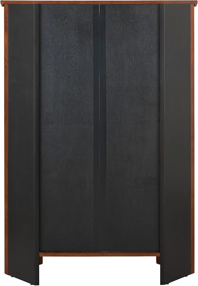 Leick Home 82263 Mission Mantel Height Corner Bookcase - Image 6