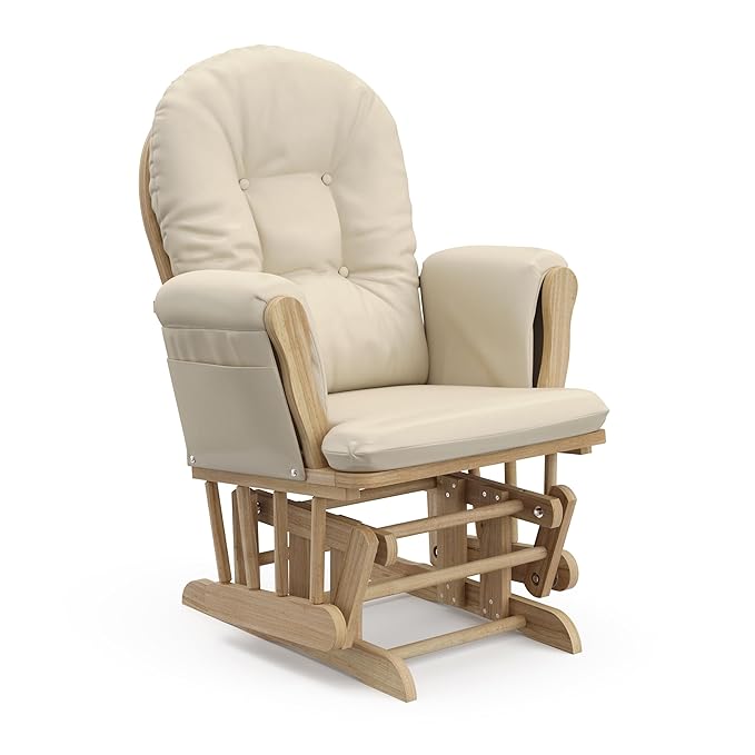 Storkcraft Premium Hoop Glider & Ottoman — GREENGUARD Gold Certified Nursery - Image 15