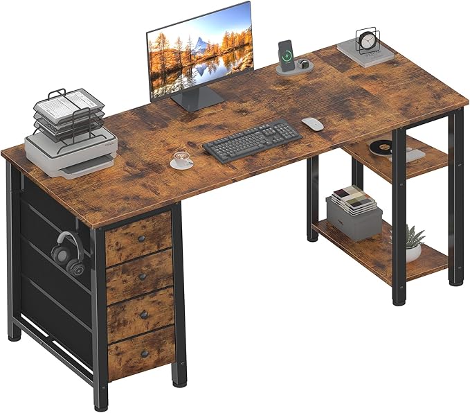Lufeiya 63 inch Computer Desk by LUFEIYA