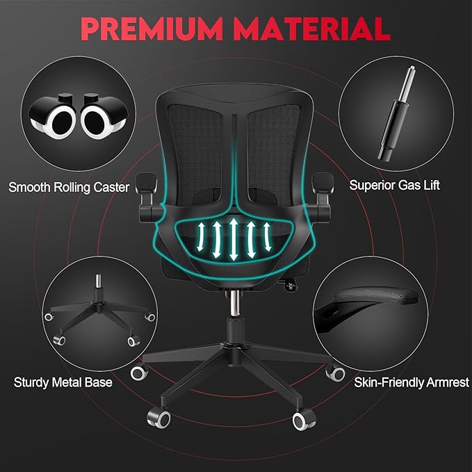 Ergonomic Office Chair - 400LB Comfy Desk Chairs - Image 5
