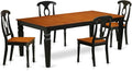 East West Furniture LGKE5-BCH-W 5 Piece Dining Room Furniture Set Includes a by EastWestFurniture
