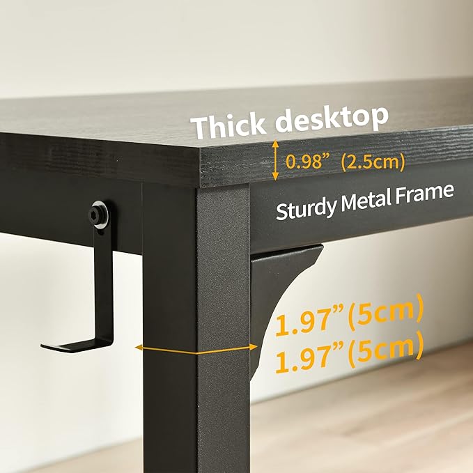 Large Computer Desk - Image 5