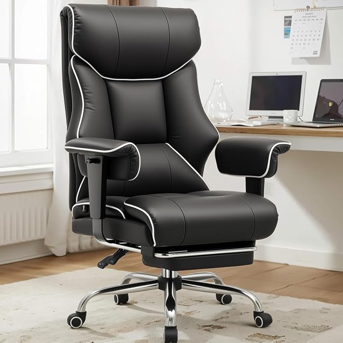 COMHOMA Big and Tall Office Chair 400lbs High Back Gaming Chair by ComHoma