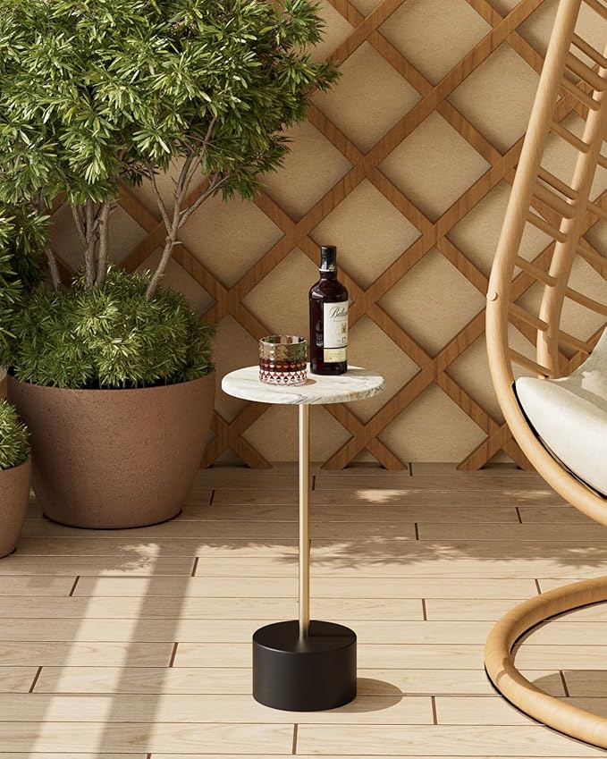 Drink Table Pedestal, Round Side Table, Drink Tables - Image 5