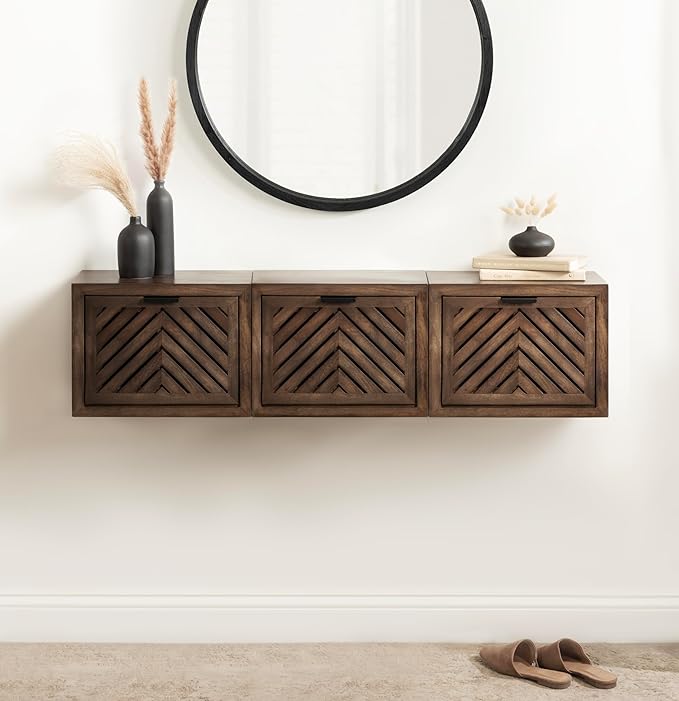 Kate and Laurel Mezzeta Modern Floating Shelf Side Table - Image 5
