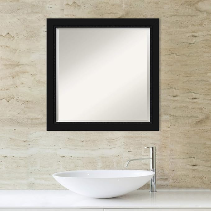 Amanti Art Black Bathroom Mirror - Image 5