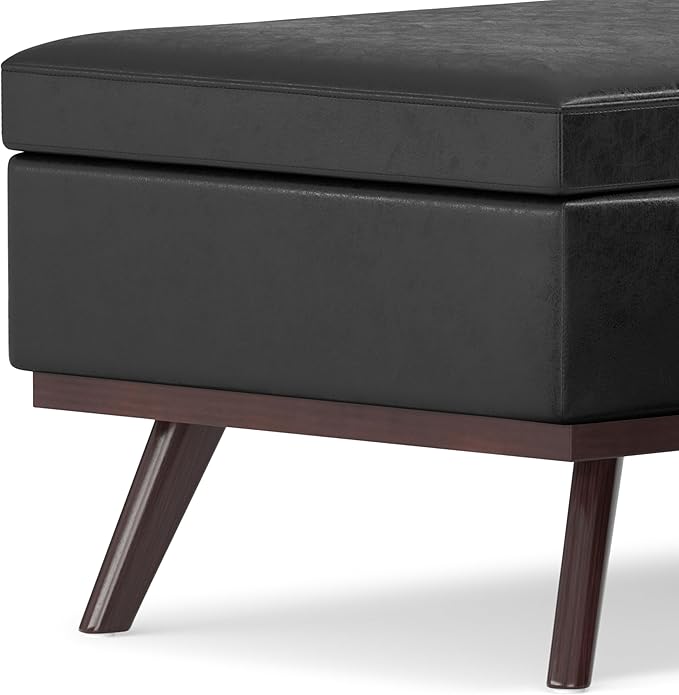 SIMPLIHOME Owen 42 inch Wide Mid Century Modern Rectangle Lift Top Large Coffee - Image 10