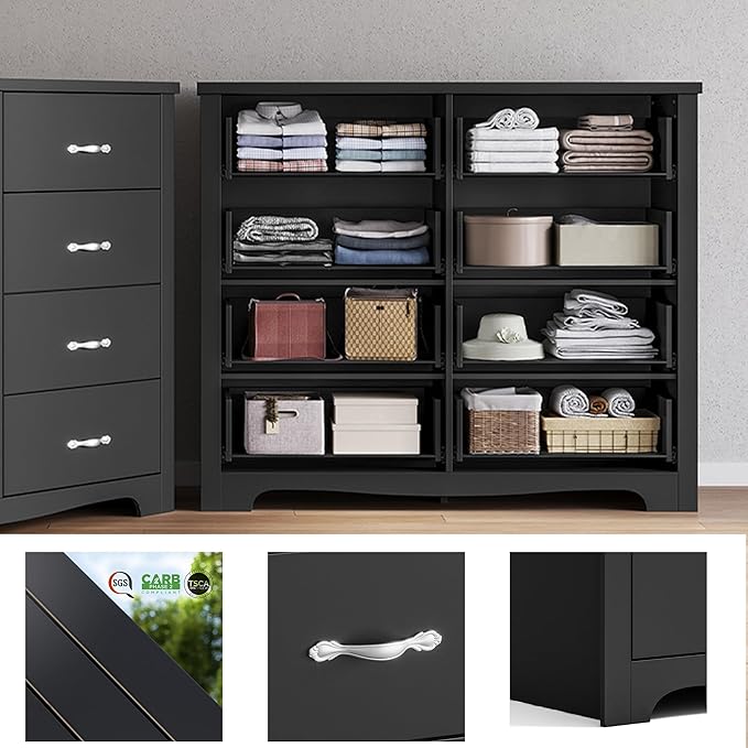 LINSY HOME 8 Drawers Dresser for Bedroom, Living Room - Image 5