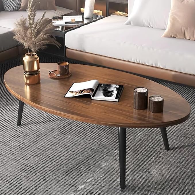Set of 2 Coffee Table, Nesting Side Table, Living Room Sofa End Table - Image 5