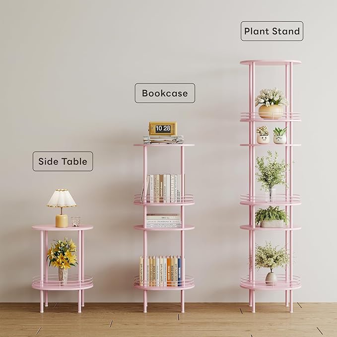 Small Round Side Table, Bedside Table - Image 5