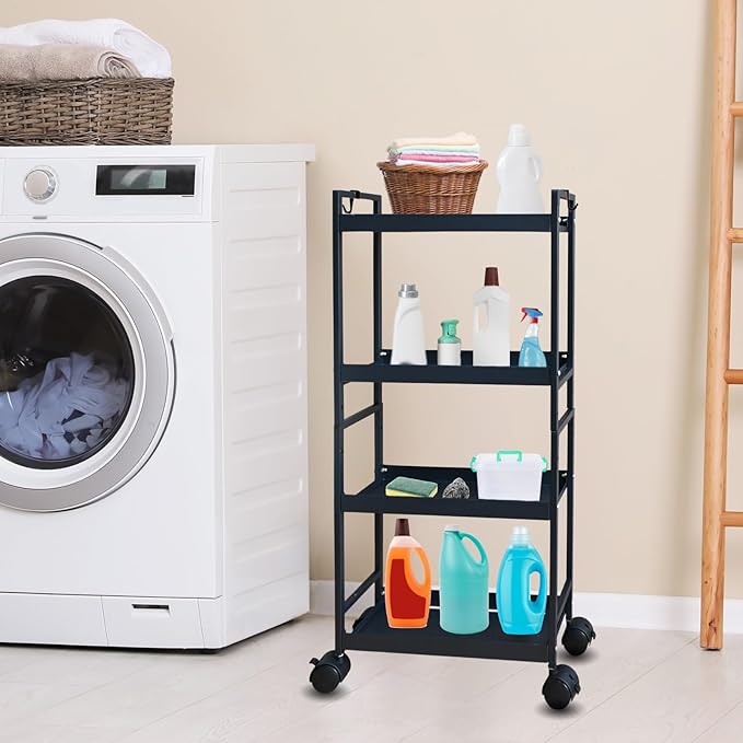 Beyeutao 4 Tier Slim Storage Cart - Image 4