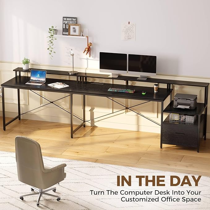 Rolanstar L Shaped Gaming Desk - Image 7