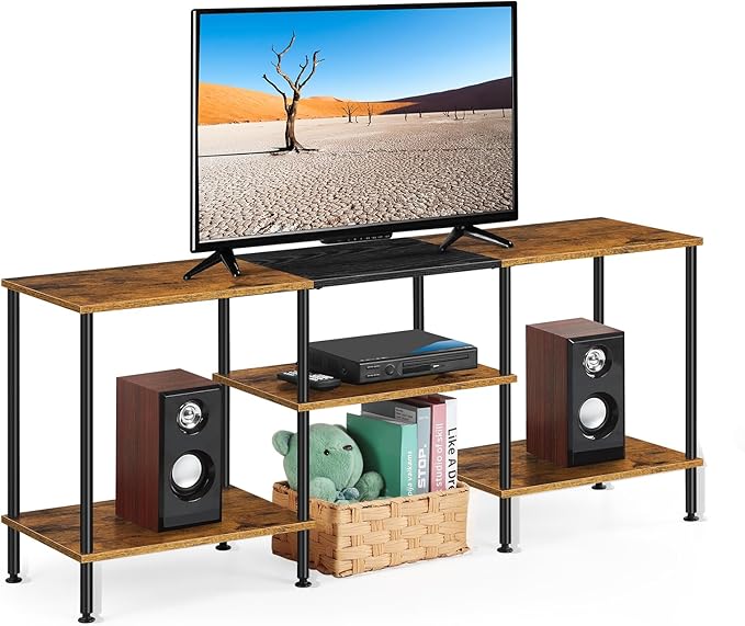 Industrial TV Stand with Storage - Image 5