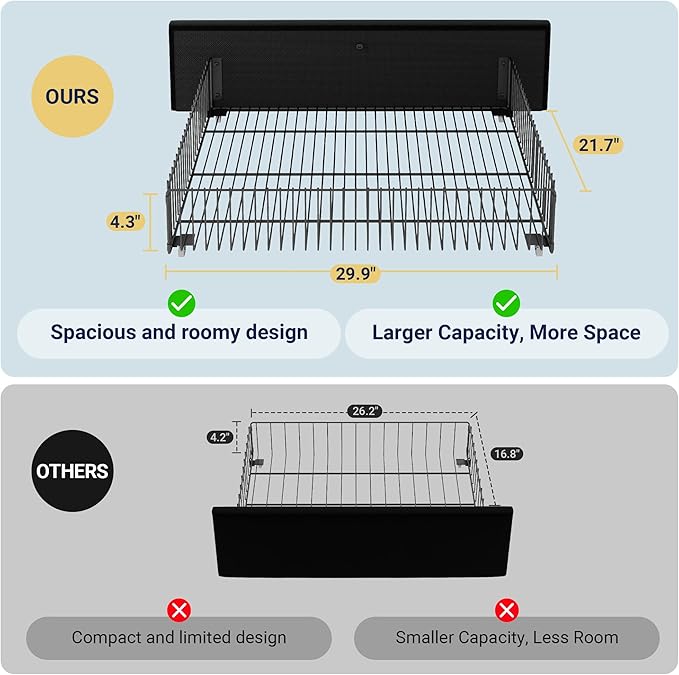 Allewie Modern Full Size Platform Bed Frame - Image 7