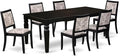 East West Furniture LGX27-BLK-30 -7 Piece Dining Set Includes a Rectangular by EastWestFurniture